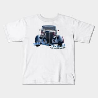 1936 Ford Model 68 Deluxe Tudor Slantback Sedan Kids T-Shirt